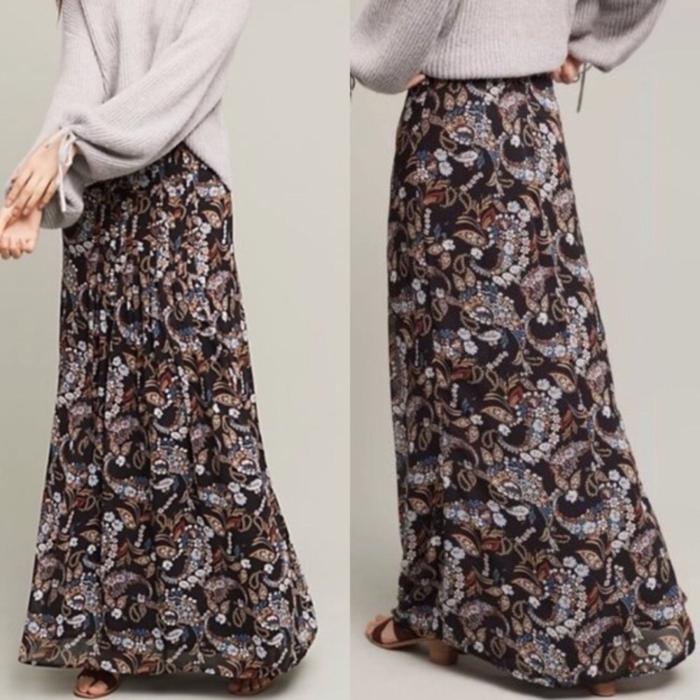 Anthropologie WAYF Paisley Skirt - Small